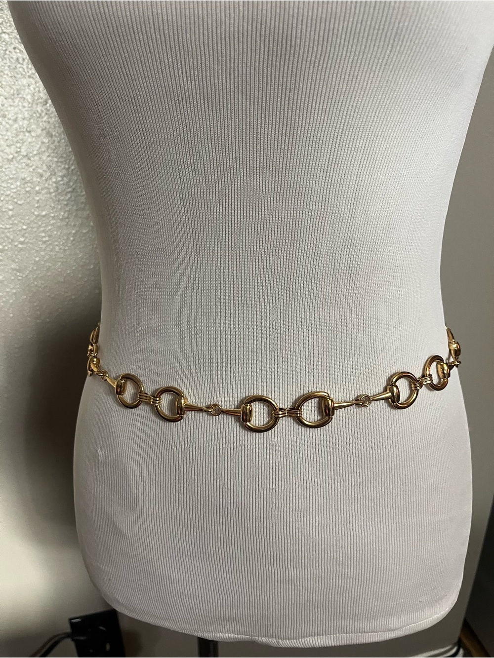 Forever 21 Gold Link Chain Waist Belt